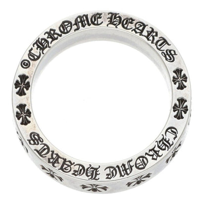Chrome Hearts 6mm Spacer Forever Silver Ring Size 21.5