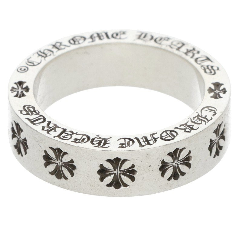 Chrome Hearts 6mm Spacer Forever Silver Ring Size 15.5