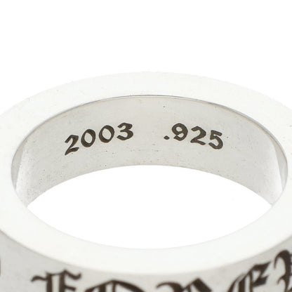Chrome Hearts 6mm Spacer Forever Silver Ring Size 15.5