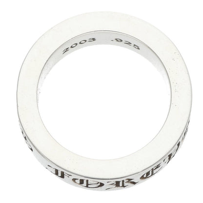 Chrome Hearts 6mm Spacer Forever Silver Ring Size 15.5