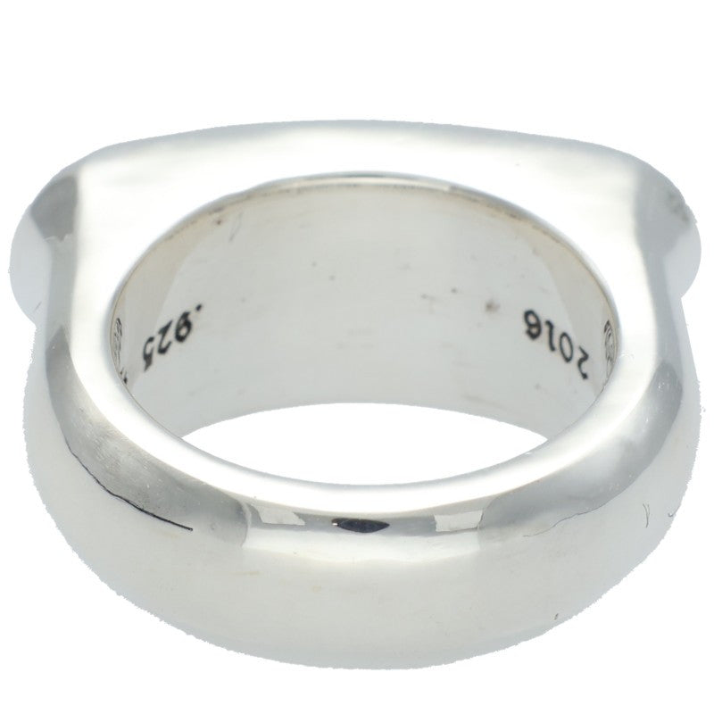 Chrome Hearts Lil PJ 3CH Plus Silver Ring Size 6.5