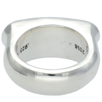 Chrome Hearts Lil PJ 3CH Plus Silver Ring Size 6.5