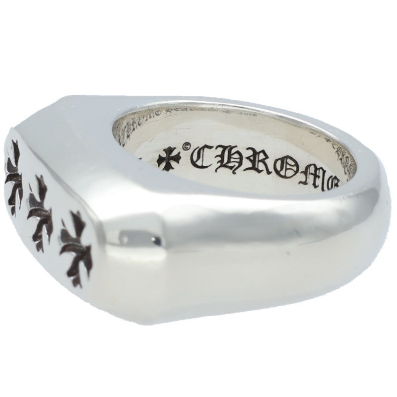 Chrome Hearts Lil PJ 3CH Plus Silver Ring Size 6.5