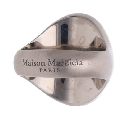 Maison Margiela Oval Motif Silver Ring Size 9.5