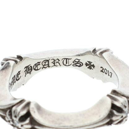 Chrome Hearts PLUS AND BONE DIA 4P Silver Ring Size JP 6.5
