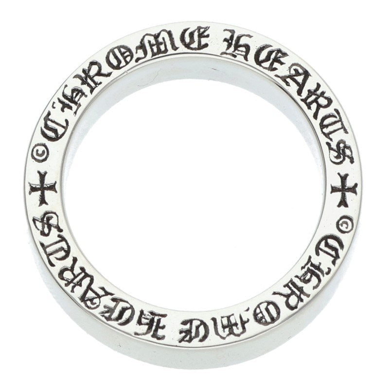 Chrome Hearts 6mm Spacer Plain Silver Ring Size 18.5