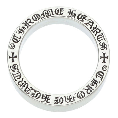 Chrome Hearts 6mm Spacer Plain Silver Ring Size 18.5