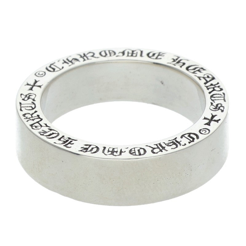Chrome Hearts 6mm Spacer Plain Silver Ring Size 18.5
