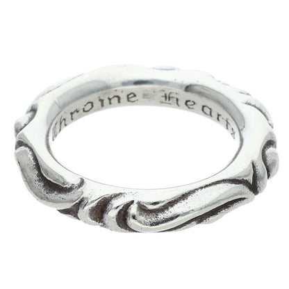 Chrome Hearts SCRL Band Silver Ring Size 14.5