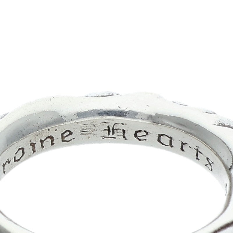 Chrome Hearts SCRL Band Silver Ring Size 14.5