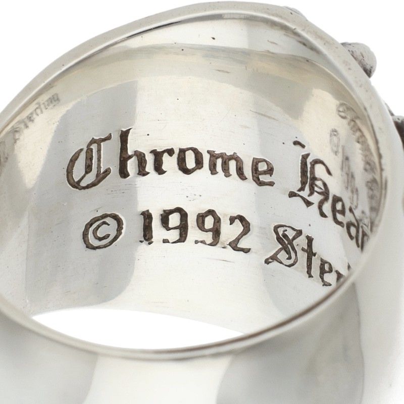 Chrome Hearts Keeper Silver Ring Size ONE SIZE