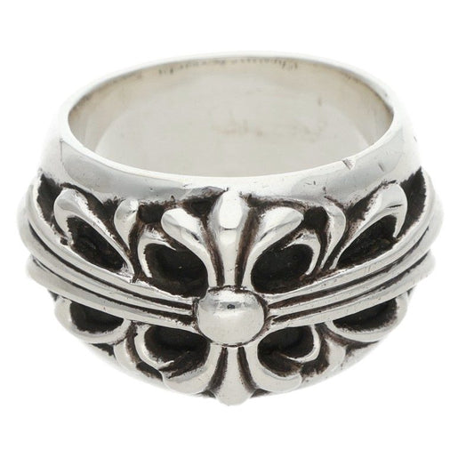 Chrome Hearts Floral Cross Silver Ring Size ONE SIZE
