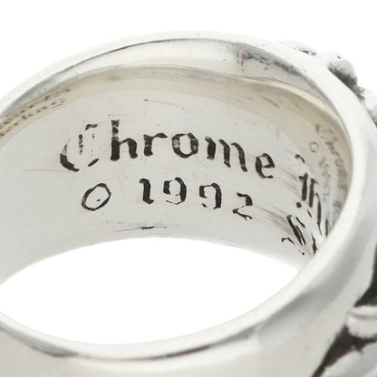 Chrome Hearts Floral Cross Silver Ring Size ONE SIZE