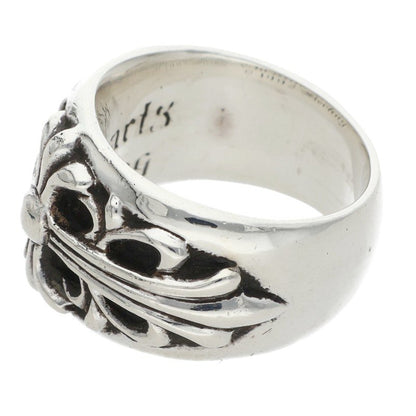 Chrome Hearts Floral Cross Silver Ring Size ONE SIZE