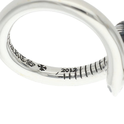 Chrome Hearts Nail Cross Ball Silver Ring Size ONE SIZE