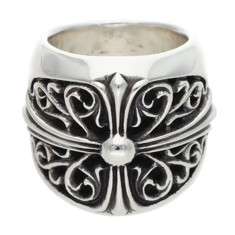 Chrome Hearts CLASSIC OVAL Silver Ring Size 16.5
