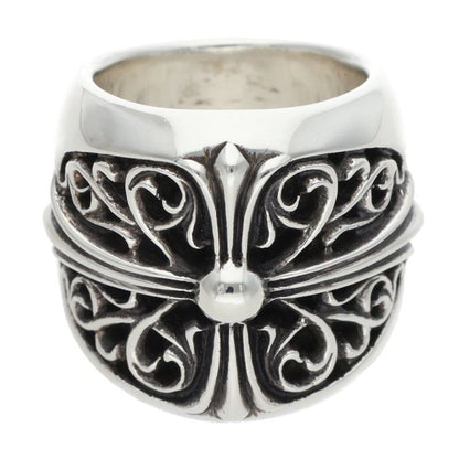 Chrome Hearts CLASSIC OVAL Silver Ring Size 16.5
