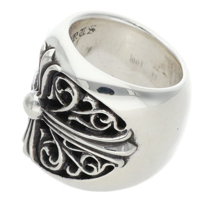 Chrome Hearts CLASSIC OVAL Silver Ring Size 16.5