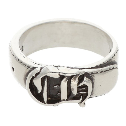 Chrome Hearts BELTED CH SML Silver Ring Size JP 11