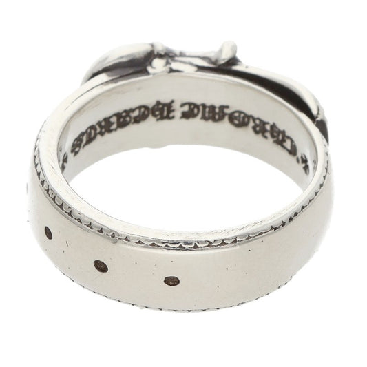 Chrome Hearts BELTED CH SML Silver Ring Size JP 11