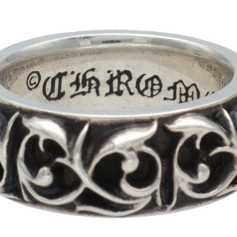 Chrome Hearts ETRNITY VINE BAND Silver Ring Size 11.5