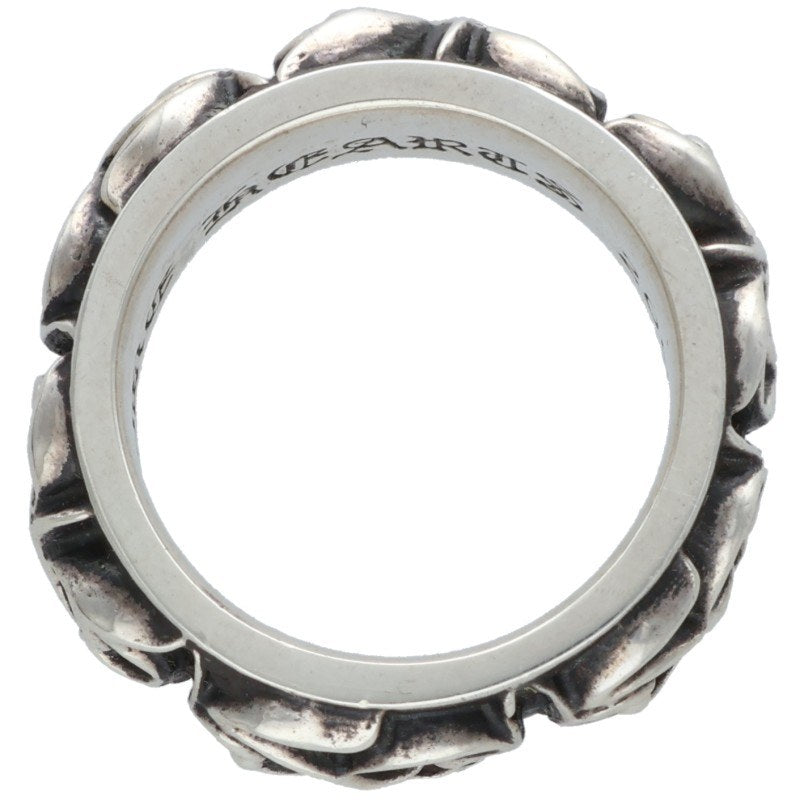 Chrome Hearts ETRNITY VINE BAND Silver Ring Size 11.5