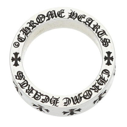 Chrome Hearts 6mm SPACER FOREVER Silver Ring Size 11.5