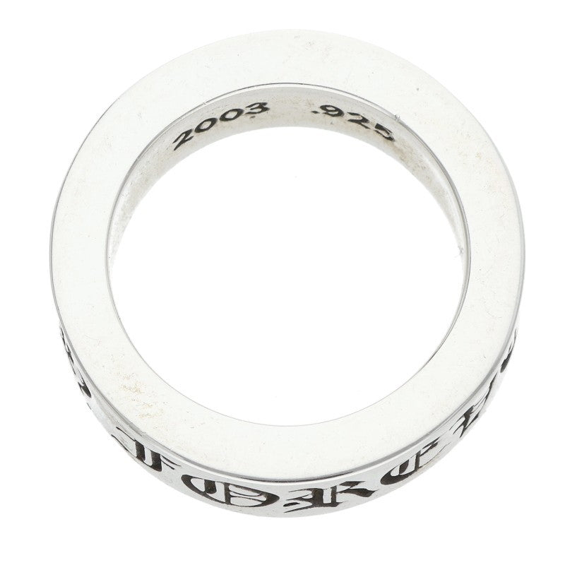 Chrome Hearts 6mm SPACER FOREVER Silver Ring Size 11.5