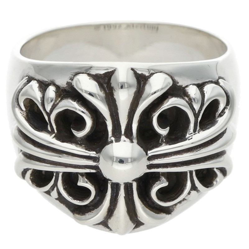 Chrome Hearts KEEPER Sterling Silver Ring Size ONE SIZE