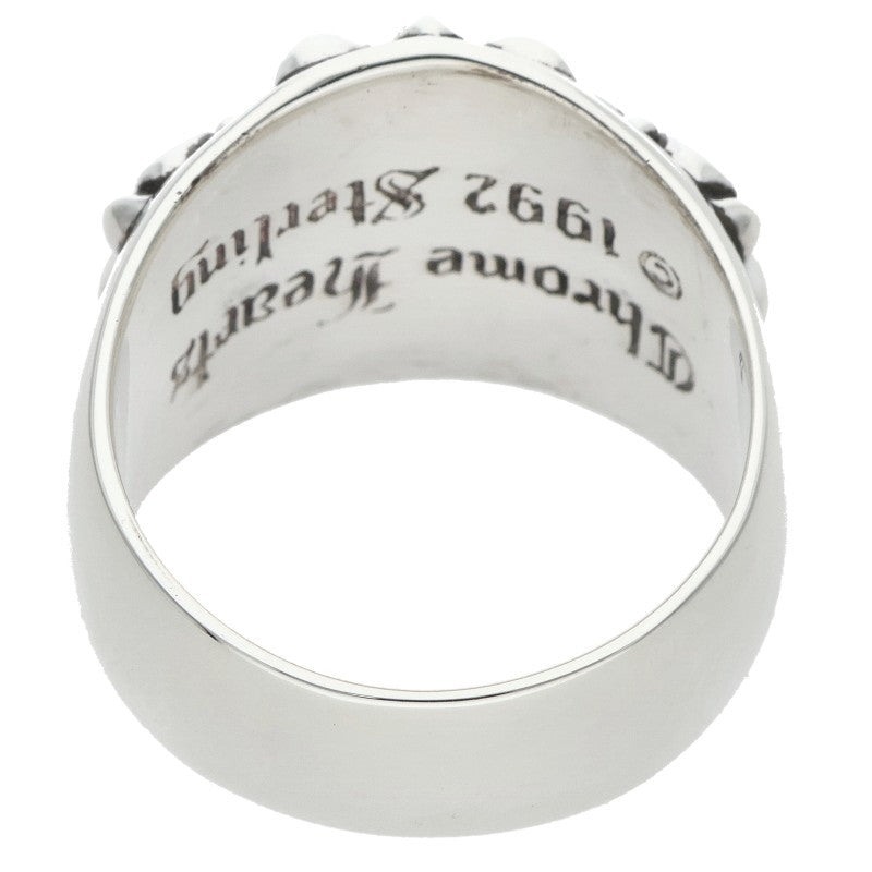 Chrome Hearts KEEPER Sterling Silver Ring Size ONE SIZE