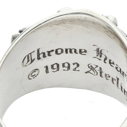 Chrome Hearts KEEPER Sterling Silver Ring Size ONE SIZE
