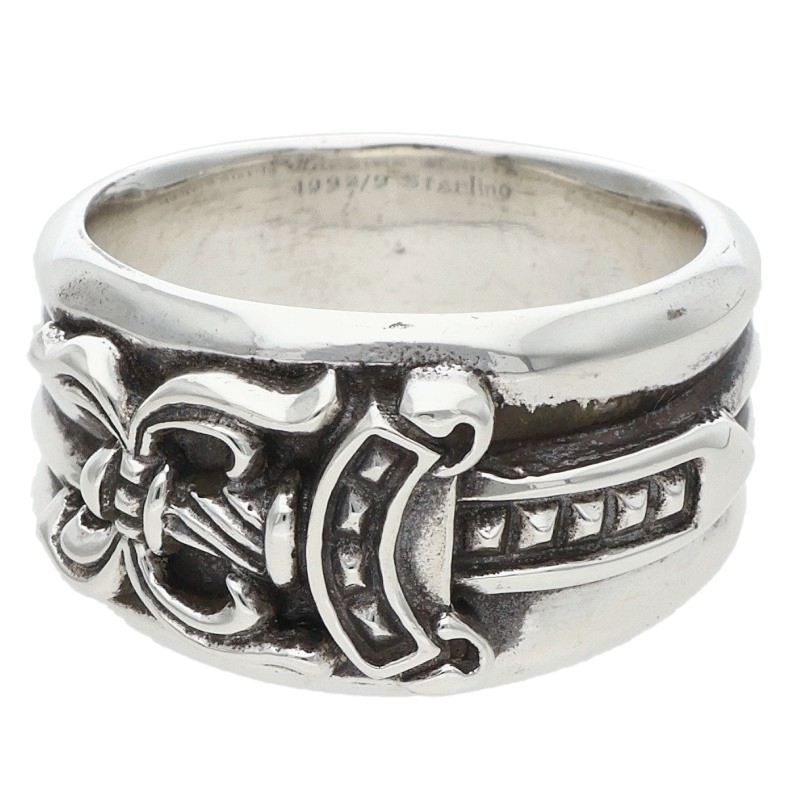 Chrome Hearts DAGGER Sterling Silver Ring Size ONE SIZE
