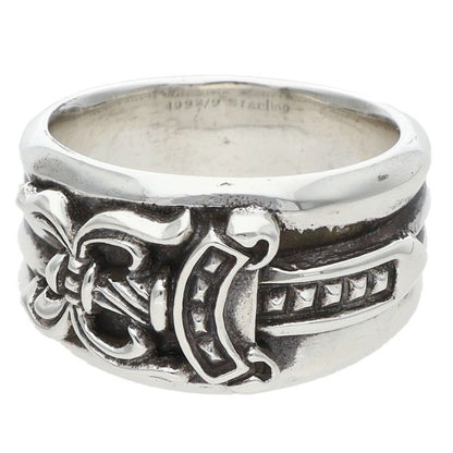 Chrome Hearts DAGGER Sterling Silver Ring Size ONE SIZE