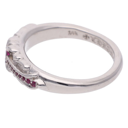 Chrome Hearts Baby Classic Floral Sapphire Ring Size JP 19