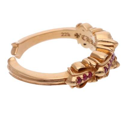 Chrome Hearts 22K Baby Classic Sapphire Ring Size JP 9.5