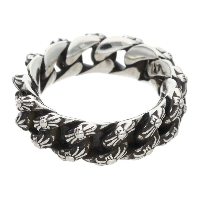 Chrome Hearts XTRA FANCY SML Silver Ring Size JP 9