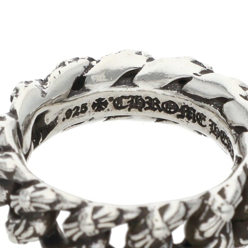 Chrome Hearts XTRA FANCY SML Silver Ring Size JP 9