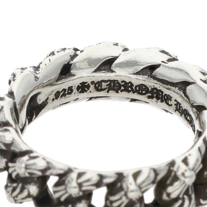 Chrome Hearts XTRA FANCY SML Silver Ring Size JP 9
