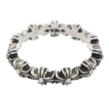 Chrome Hearts TINY E CH PLS BAND Silver Ring Size ONE SIZE
