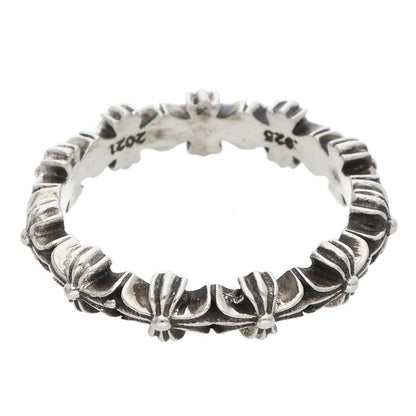 Chrome Hearts TINY E CH PLS BAND Silver Ring Size ONE SIZE