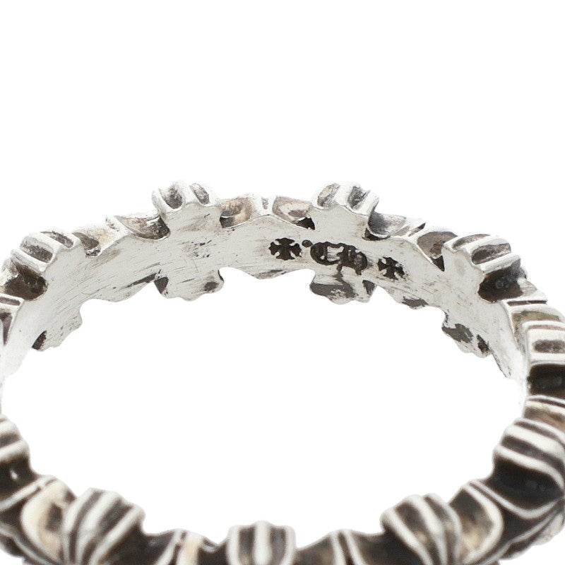 Chrome Hearts TINY E CH PLS BAND Silver Ring Size ONE SIZE