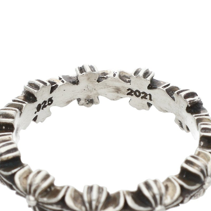 Chrome Hearts TINY E CH PLS BAND Silver Ring Size ONE SIZE