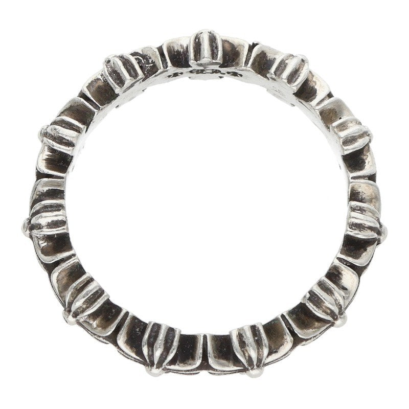 Chrome Hearts TINY E CH PLS BAND Silver Ring Size ONE SIZE