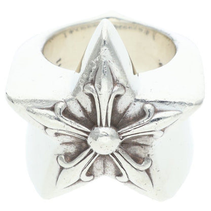 Chrome Hearts STR LRG Large Star Ring Silver Size JP 12
