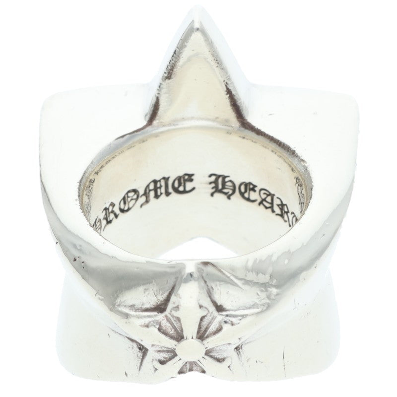 Chrome Hearts STR LRG Large Star Ring Silver Size JP 12