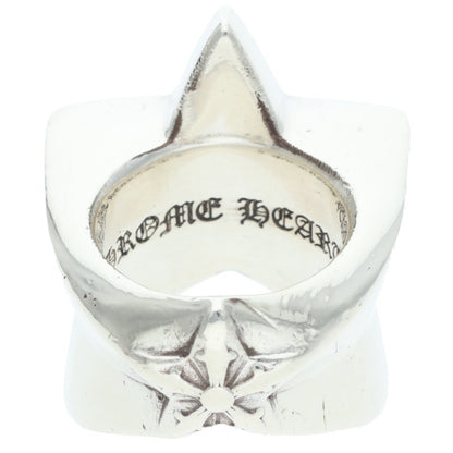 Chrome Hearts STR LRG Large Star Ring Silver Size JP 12