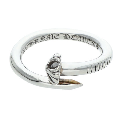 Chrome Hearts 925 Nail Cross Ball Ring Size ONE SIZE