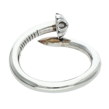 Chrome Hearts 925 Nail Cross Ball Ring Size ONE SIZE