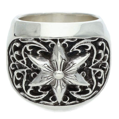 Chrome Hearts 925 Classic Oval Star Ring Size ONE SIZE