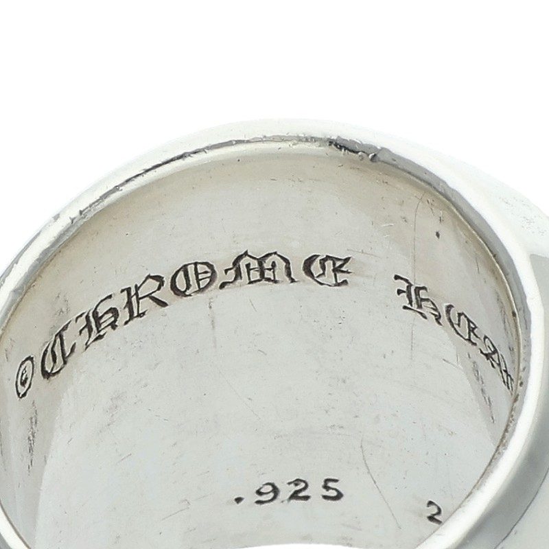 Chrome Hearts 925 Classic Oval Star Ring Size ONE SIZE
